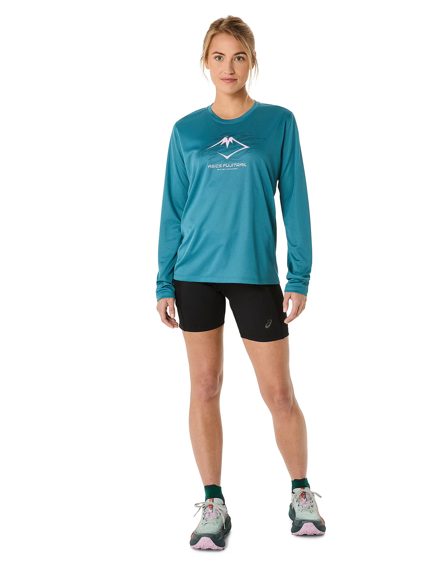 ASICS | Damen Laufshirt Fujitrail Logo LS Top | 